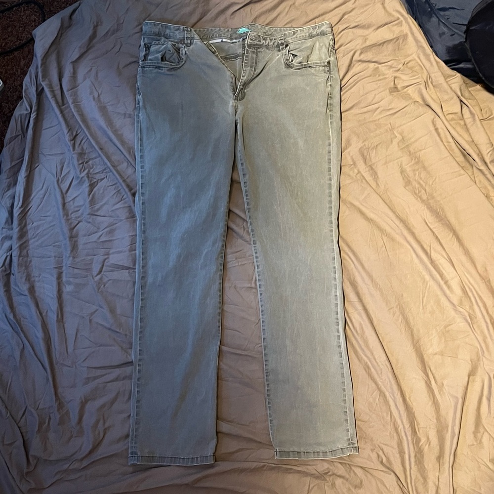 Grayish Green Tommy Bahama Pants 40x34